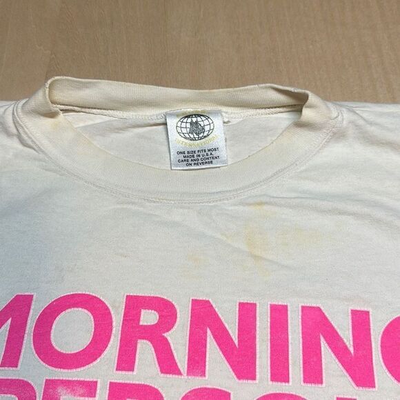 Vintage Y2K Morning Person….NOT t shirt USA made size XL‎ - Picture 4 of 5